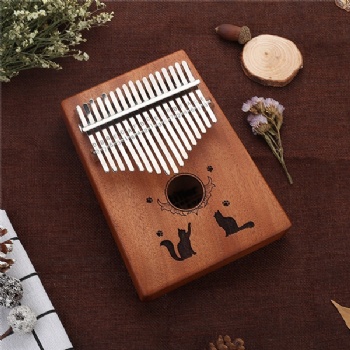  E- with Pickup Mbira African Finger Piano sanza kalimba	